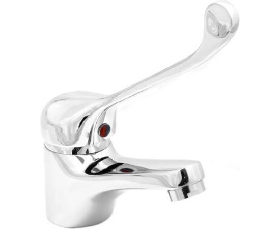 Смеситель тюльпан для раковины SANTREK AQUA-680 "MODERN" шар. d-40 SB35 хирургический 277236 