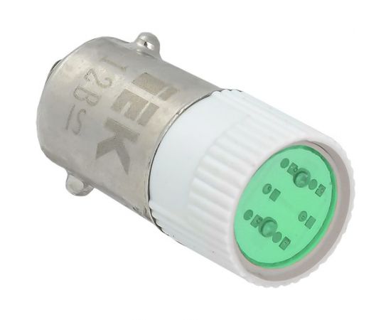 Сменная лампа IEK зеленая, матрица/12В, ИЭК BMS10-012-K06 