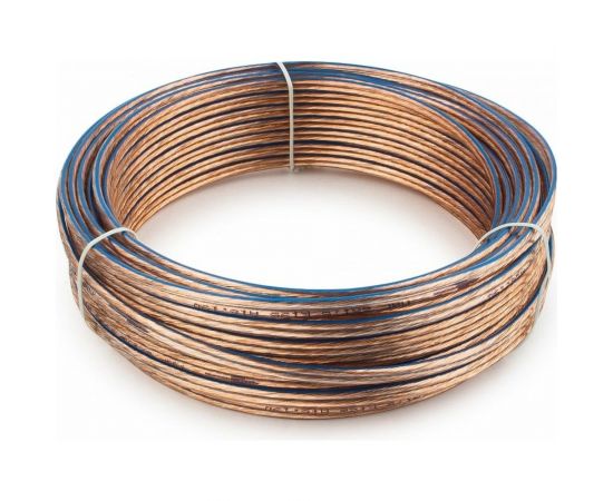 Прозрачный акустический кабель Cablexpert, 100 м, на катушке CC-TC21,5-100M 