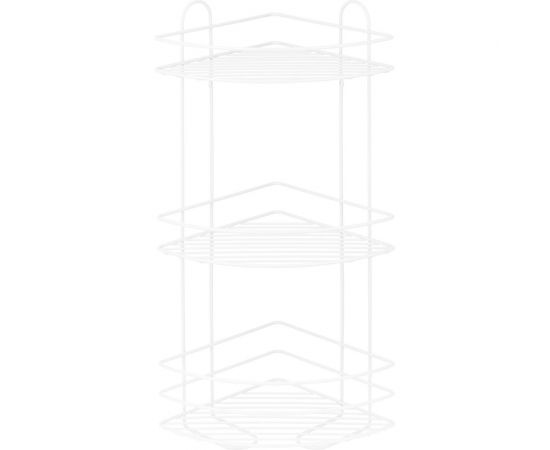 Угловая полка ЧМЗ 23,4x23,4x58,5 см., цвет белый 501-006-08 