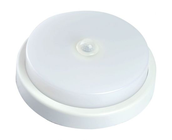 Светодиодный пылевлагозащищенный светильник FERON с ик-датчиком al3016 12w 6500k ip65 белый, 48565 