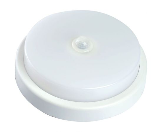 Светодиодный пылевлагозащищенный светильник FERON с ик-датчиком al3016 12w 4000k ip65 белый, 48564 