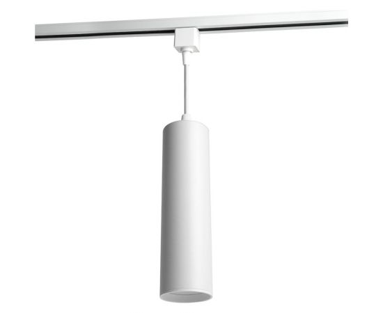 Трековый однофазный светильник на шинопровод FERON al196 на подвесе, под лампу gu10, белый, 48556 – изображение 12
