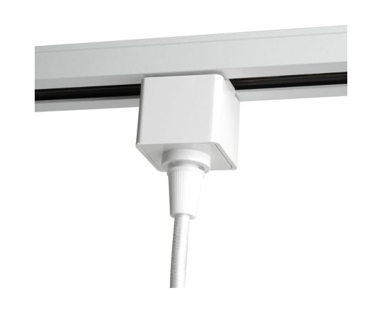 Трековый однофазный светильник на шинопровод FERON al196 на подвесе, под лампу gu10, белый, 48556 – изображение 13