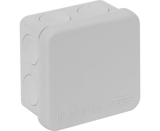 Распределительная коробка Рувинил Тусо для открытой проводки 70x70x40 мм двухкомпонентная 67230 – изображение 2