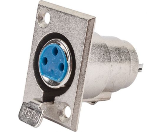 Разъем XLR 3P гнездо Pro Legend металл на корпус, PL2192 – изображение 2