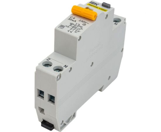 Автоматический выключатель дифференциального тока IEK АВДТ32МL С6 30мА KARAT MVD12-1-006-C-030 – изображение 2