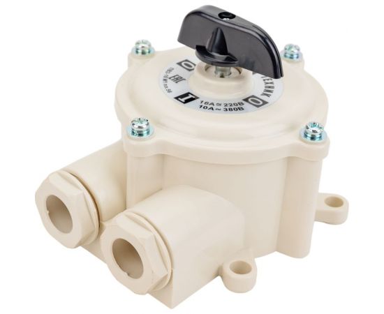 Пакетный выключатель Электротехник ПВ 2-16 М1 пл. 56 (16А, пластмассовый корпус, IP56), ET001802 – изображение 2