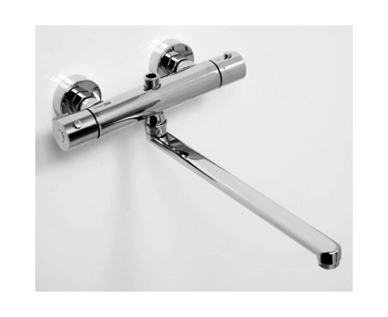 Термостатический смеситель для ванны WasserKRAFT Berkel Thermo с длинным изливом 4822L – изображение 2