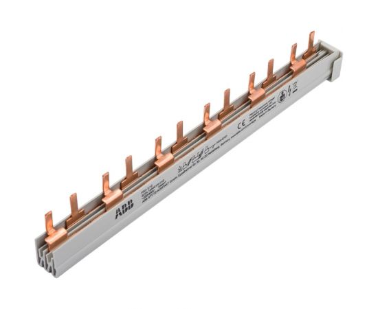 Шина ABB PSH2/12 2-фазная, h 12 модулей 2CDL120001R1012 – изображение 2
