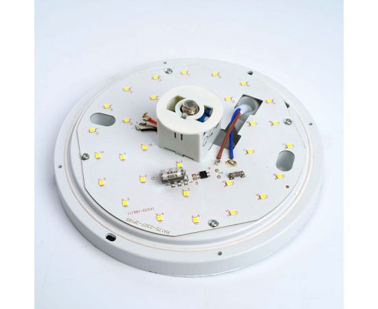 Светодиодный пылевлагозащищенный светильник FERON с ик-датчиком al3016 12w 4000k ip65 белый, 48564 – изображение 2