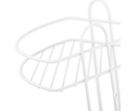 Угловая полка ЧМЗ 23,4x23,4x58,5 см., цвет белый 501-006-08 – изображение 2