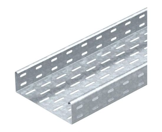 Кабельный перфорированный лоток OBO Bettermann LKS 60x600x3000 мм (аналог 50x600) 6048924 – изображение 2