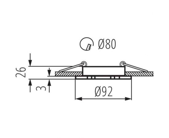 Точечный светильник KANLUX SEIDY CT-DTO50-B 18288 – изображение 2