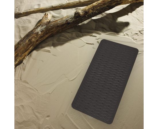 Противоскользящий коврик RIDDER Playa черный, 38x80 68310 – изображение 2