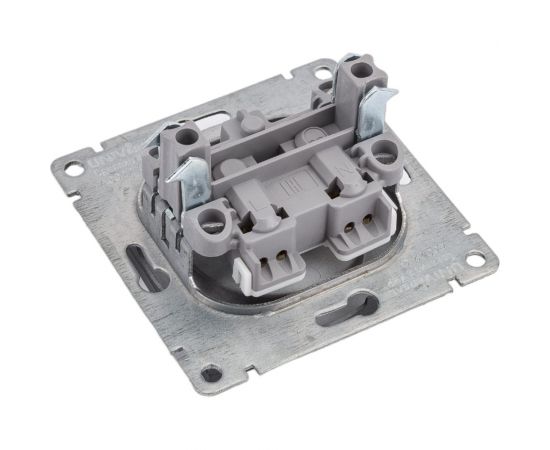 Одноместная розетка UNIVersal серия афина б/з, с/у, 16а, 220в, графит еврослот A0022-Gr – изображение 3