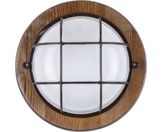 Светильник TDM НПБ1302 венге круг с решеткой 60Вт IP54 SQ0303-0433 – изображение 3