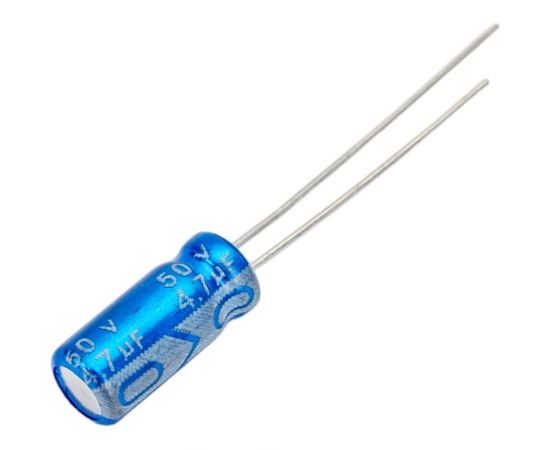 Электролитический конденсатор JB Capacitors 4.7мкФ, 50В, -55/105C, 5x11мм, JRB1H4R7M02000500110000BST-05 – изображение 3