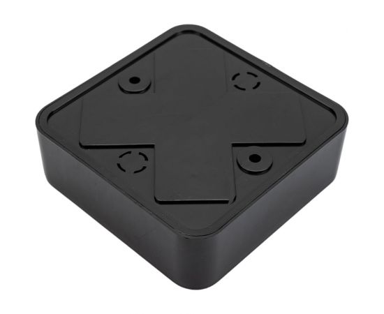 Универсальная коробка для кабель каналов Рувинил Тусо 80x80x25 мм 65005Ч – изображение 3