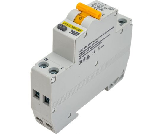 Автоматический выключатель дифференциального тока IEK АВДТ32МL С6 30мА KARAT MVD12-1-006-C-030 – изображение 3