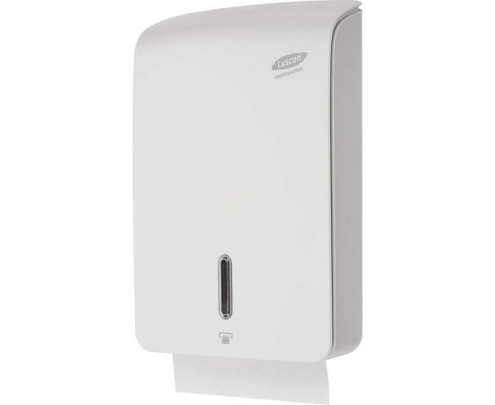 Диспенсер для листовых полотенец Luscan Professional prof etalon z-сложение, maxi, белый 151061, 1569734 – изображение 4