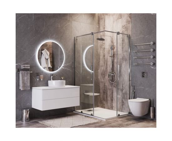 Унитаз подвесной безободковый белый с сиденьем с микролифтом BOND F01-10 – изображение 4