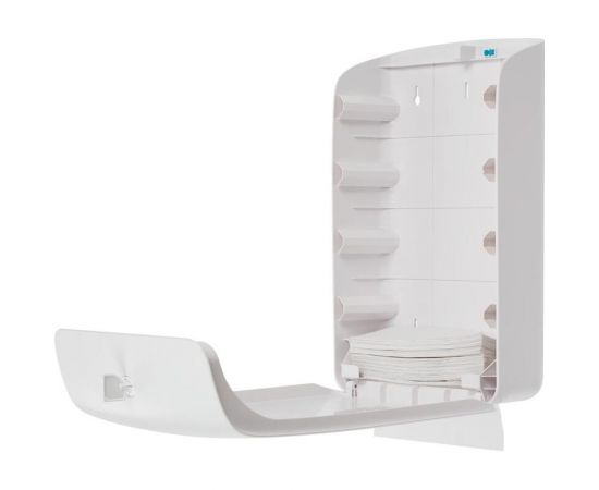 Диспенсер для листовых полотенец Luscan Professional prof etalon z-сложение, maxi, белый 151061, 1569734 – изображение 5