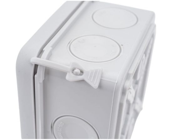 Распределительная коробка Рувинил Тусо для открытой проводки 70x70x40 мм двухкомпонентная 67230 – изображение 5