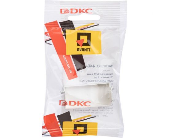 Заглушка DKC Avanti закаленная сталь, модульная, 1 модуль 4404991 – изображение 5