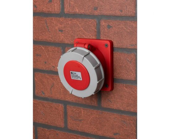 Стационарная внутренняя угловая розетка EKF 4352 3Р РЕ N 63А 380В IP67 PROxima SQps-4352-63-380 ps-4352-63-380 – изображение 5