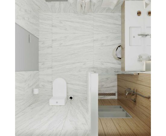 Душевая дверь Triton Уно 70x185, хром, прозрачный Щ0000036860 – изображение 6