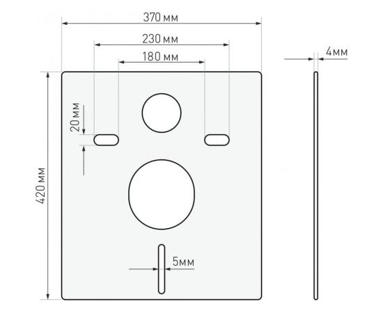 Инсталляция для скрытого монтажа унитаза Berges АТОМ 410 кнопка черная Soft Touch 040332 – изображение 6