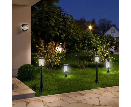 Садово-парковый светильник FERON PL723 на потолок 60W E27 230V, черный 48387 – изображение 8