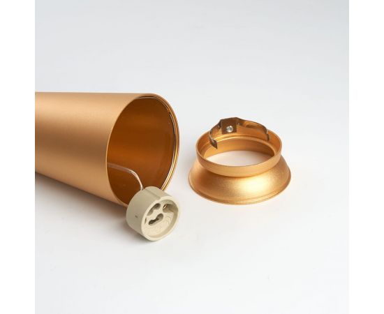 Потолочный светильник FERON ml1858 barrel bell levitation на подвесе, 1,7 м, mr16, 35w, 230v, золото черный , 48423 – изображение 9