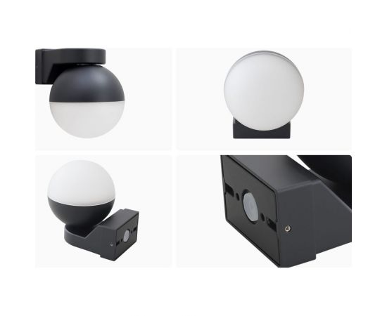 Уличный настенный светильник Apeyron 1хmax 15вт gx53, ip54, чёрный, алюминий 11-122 – изображение 10