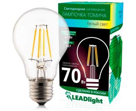 Светодиодная лампа LEADlight СА 230-7-1 E27/ 27 4000К, 9670 