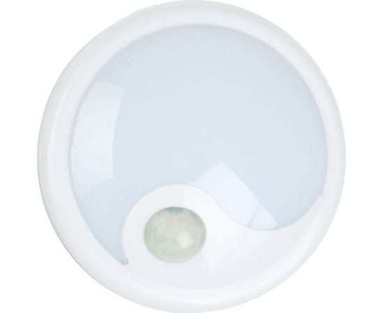 Светильник с датчиком движения ЧИНГИСХАН 6 LED, 1Вт, 4АА, пластик 222-004 