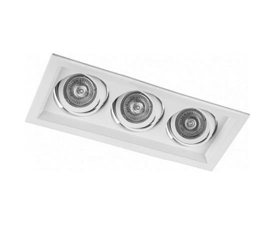 Потолочный встраиваемый светильник FERON MR16 G5.3 белый, DLT203 29772 