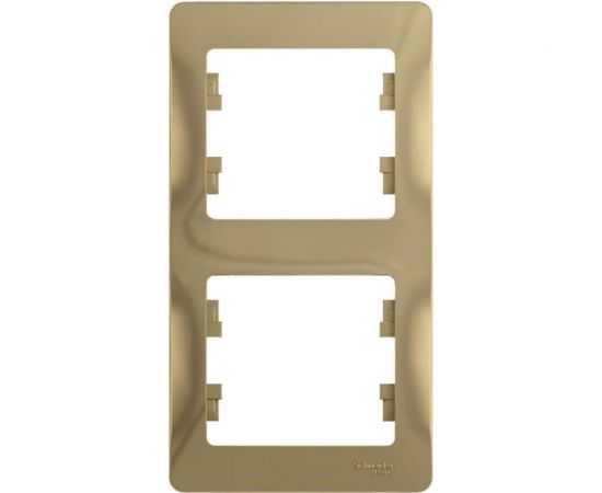2-постовая вертикальная рамка Schneider Electric GLOSSA ТИТАН GSL000406 