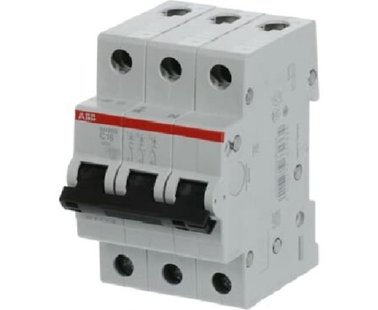 Автоматический выключатель ABB 3-полюсной sh203 c 16 2CDS213001R0164 