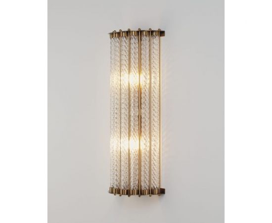 Настенный светильник Moderli Crumbly латунь, полупрозрачный V10263-2W 