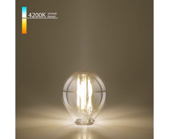 Лампа Elektrostandard Mini Classic F 8W 4200K E27 (G45) (BLE2772) прозрачный a060527 