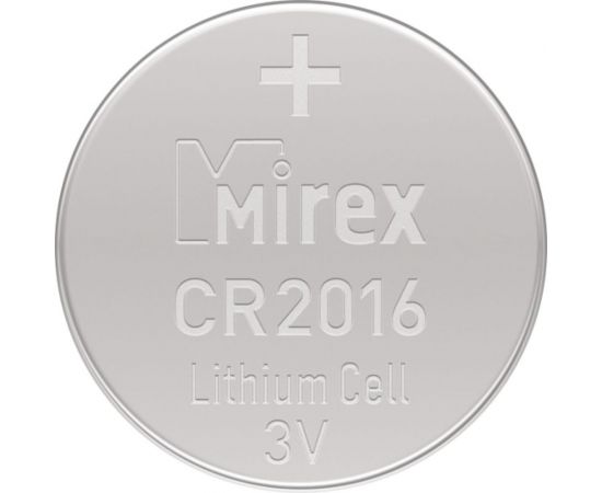 Литиевая батарея Mirex cr2016 3v 4 шт 23702-CR2016-E4 