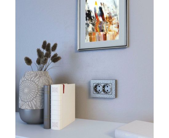 Рамка для двойной розетки WERKEL W0082406 a052534 – изображение 2