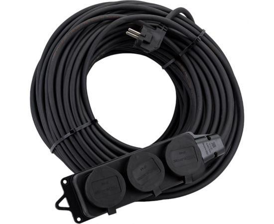 Удлинитель-шнур TDM силовой каучук УШз16-103 IP44 3 гнезда с/з, 50м КГ 3х1,5 SQ1302-0350 – изображение 2