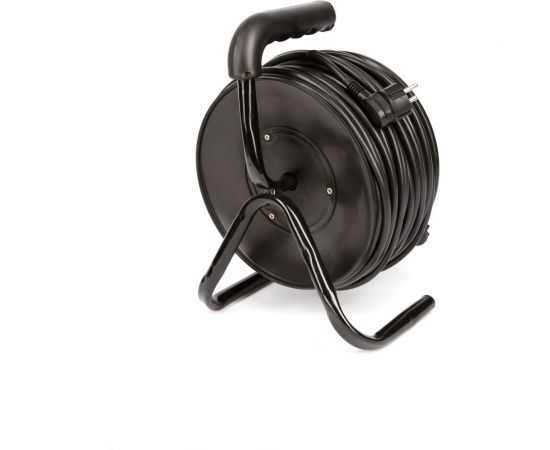 Силовой удлинитель МПП УДЛИНИТЕЛЬ одна розетка на катушке без заземления 30 метров\УС-1-30 1 роз б\з ПВС 2*0,75 30 м\220В 999000000000601 – изображение 2