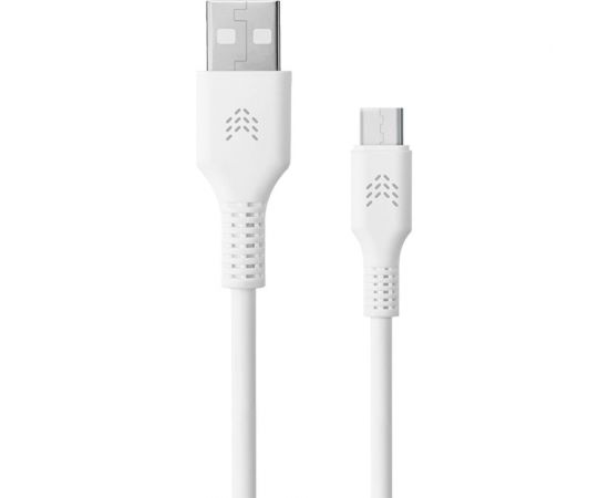 Зарядный кабель ROCKET Flex USB-A,USB-C 1м, оплетка TPE RDC508WH01FL-AC – изображение 2