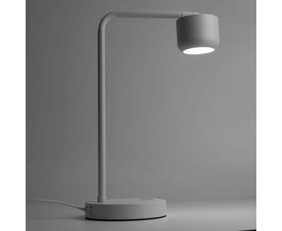 Настольный светильник под лампу FERON DE365 ECHO 12W, 230V, GX53, белый, с антибликовой сеточкой 48405 – изображение 2