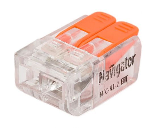 Монтажные клеммы Navigator NTC-R1-2-B5 5шт/упаковка 61685 – изображение 2