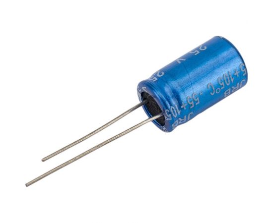 Электролитический конденсатор JB Capacitors 680мкФ, 25В, -55/105C, 10x16мм, JRB1E681M05001000160000BST-16 – изображение 3